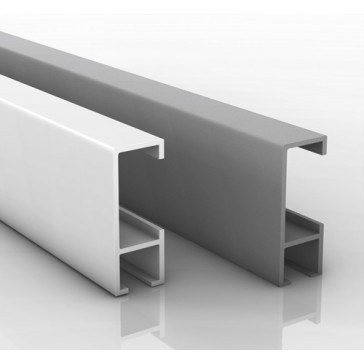 Schiene 3 Meter silber oder weiß